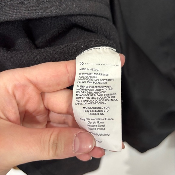 🎉4/30$🎉 Callaway Black Quilted Half-Zip Pullover - Size Large - Picture 5 of 6